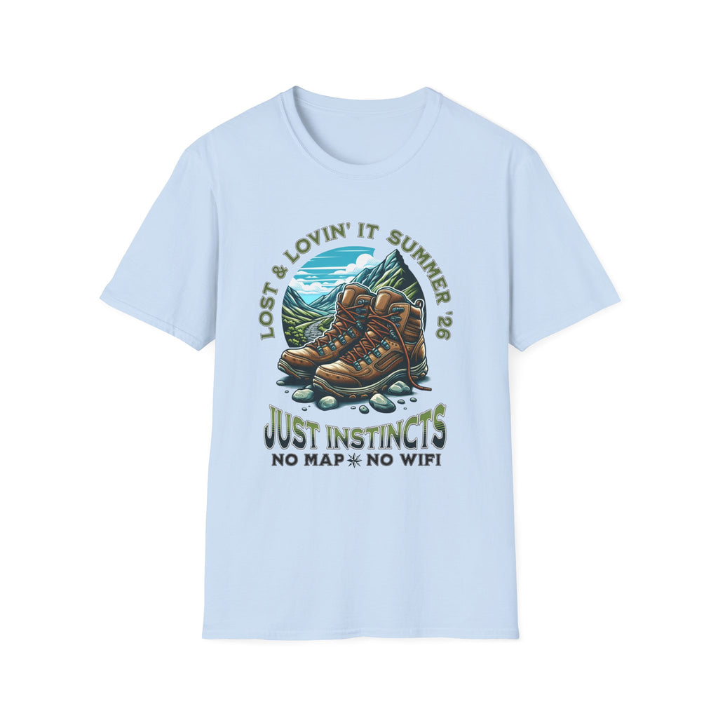 Just Instincts: No Map No WiFi  T Shirt