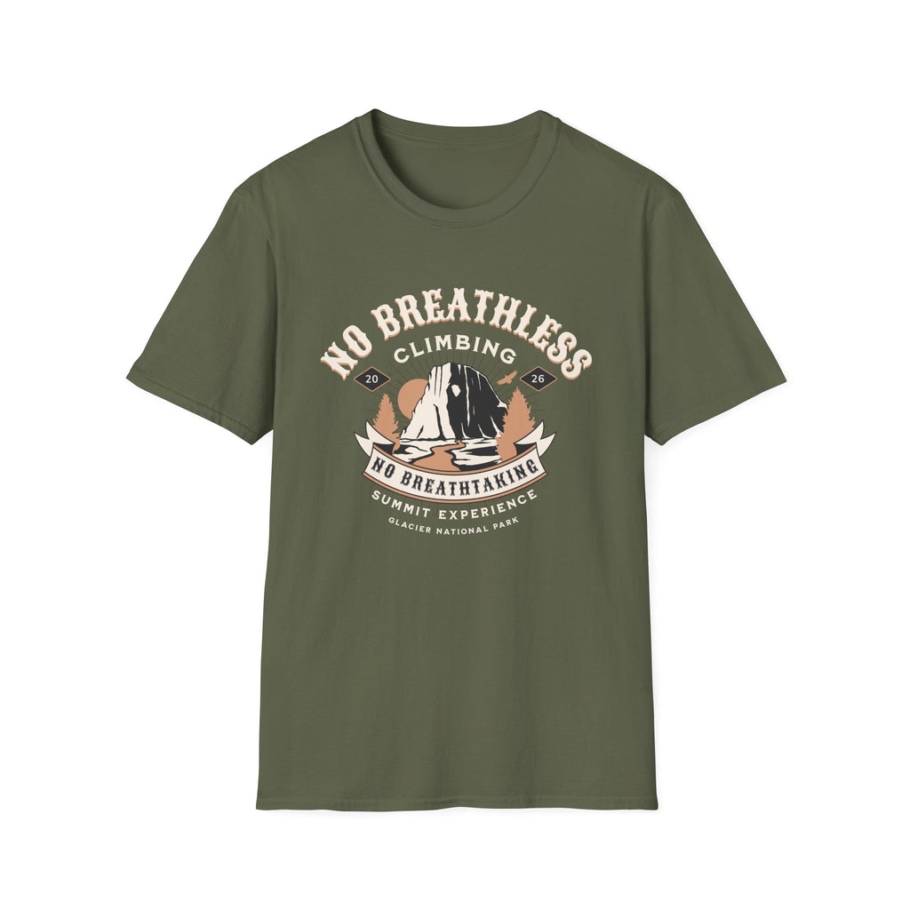 No Breathless Climbing  T-Shirt