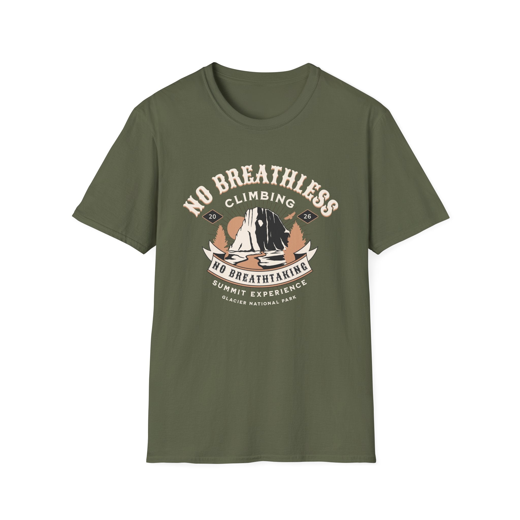 No Breathless Climbing  T-Shirt