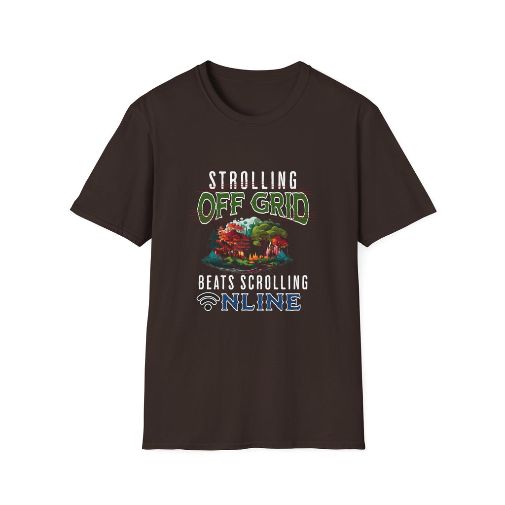 Strolling Off Grid  T-Shirt