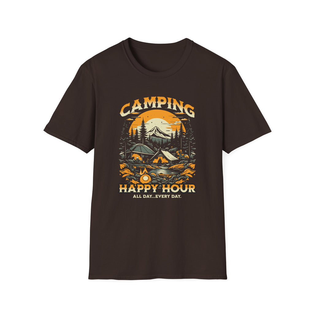 Camping Happy Hour T-Shirt