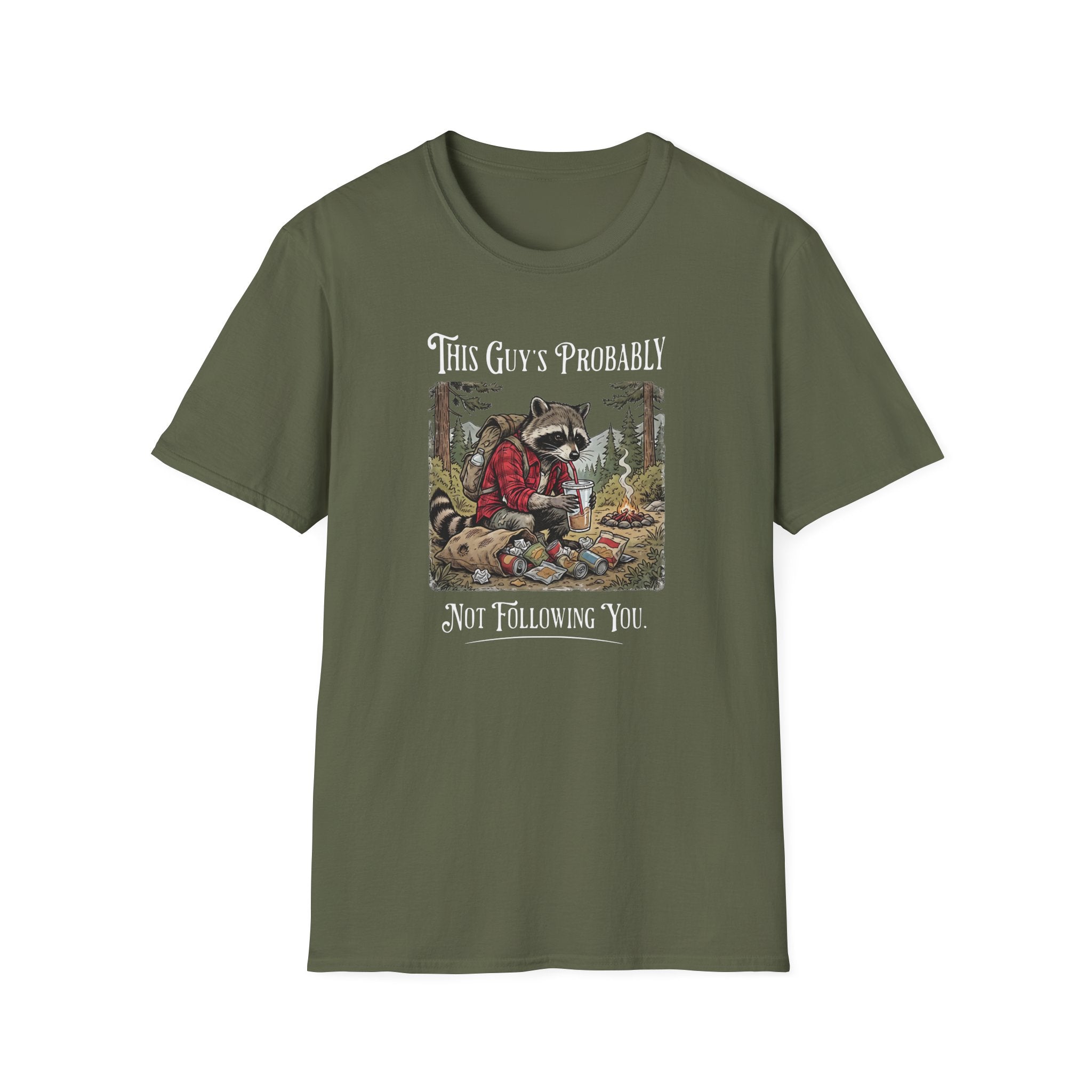 Raccoon Scavenger  T‑Shirt