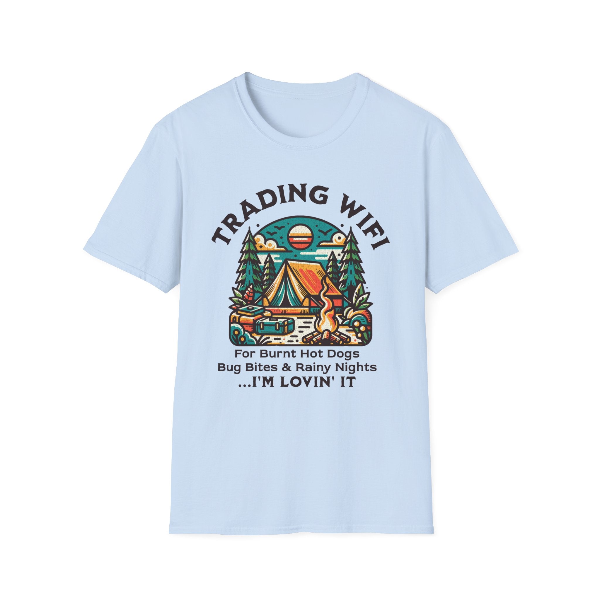 Trading Wifi for Burnt Hot Dogs T-Shirt