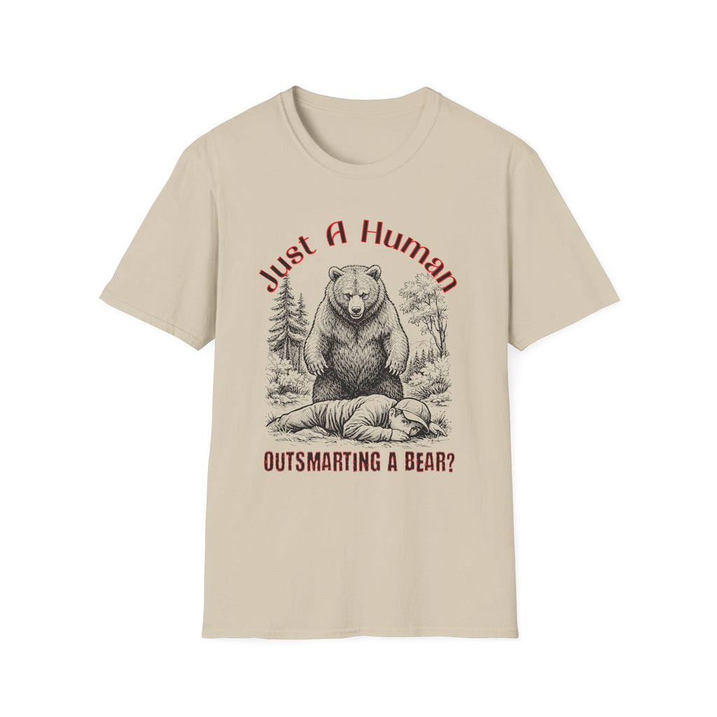 Human Outsmarting A Bear T-Shirt
