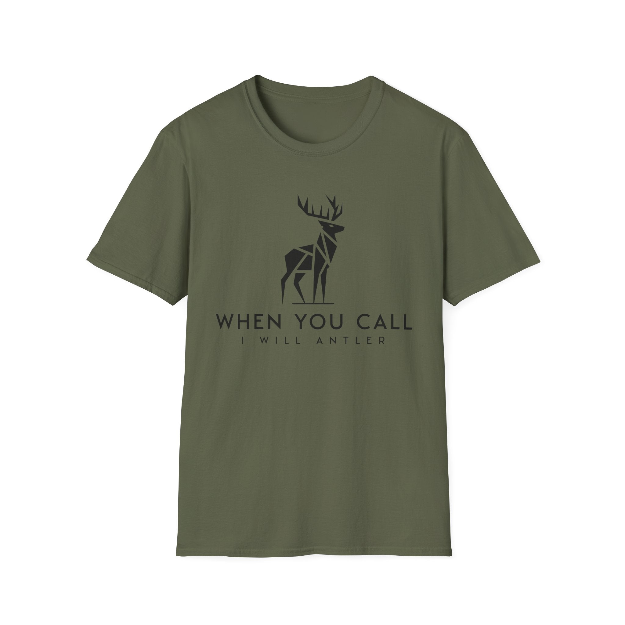 When You Call I Will Antler  T-Shirt