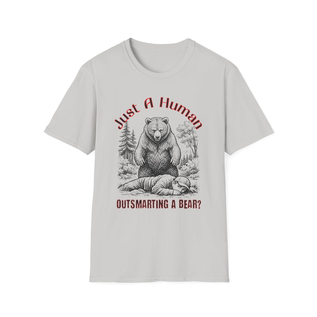 Human Outsmarting A Bear T-Shirt
