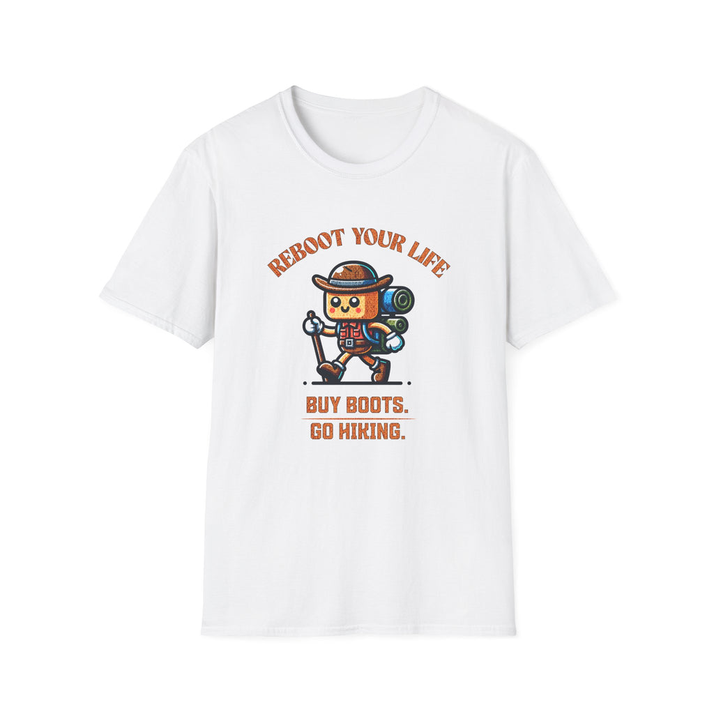 Reboot Your Life: Buy Boots  T Shirt