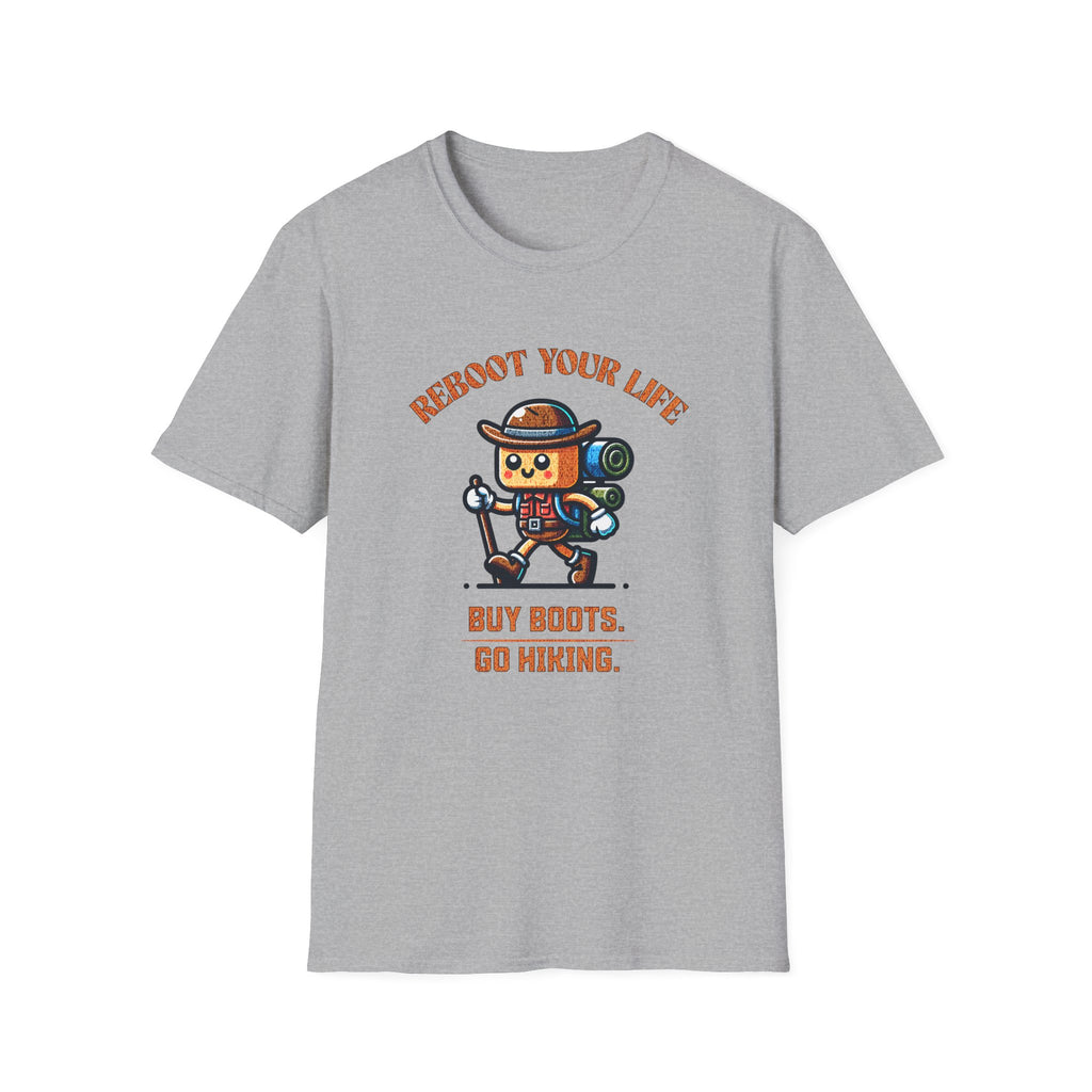 Reboot Your Life: Buy Boots  T Shirt