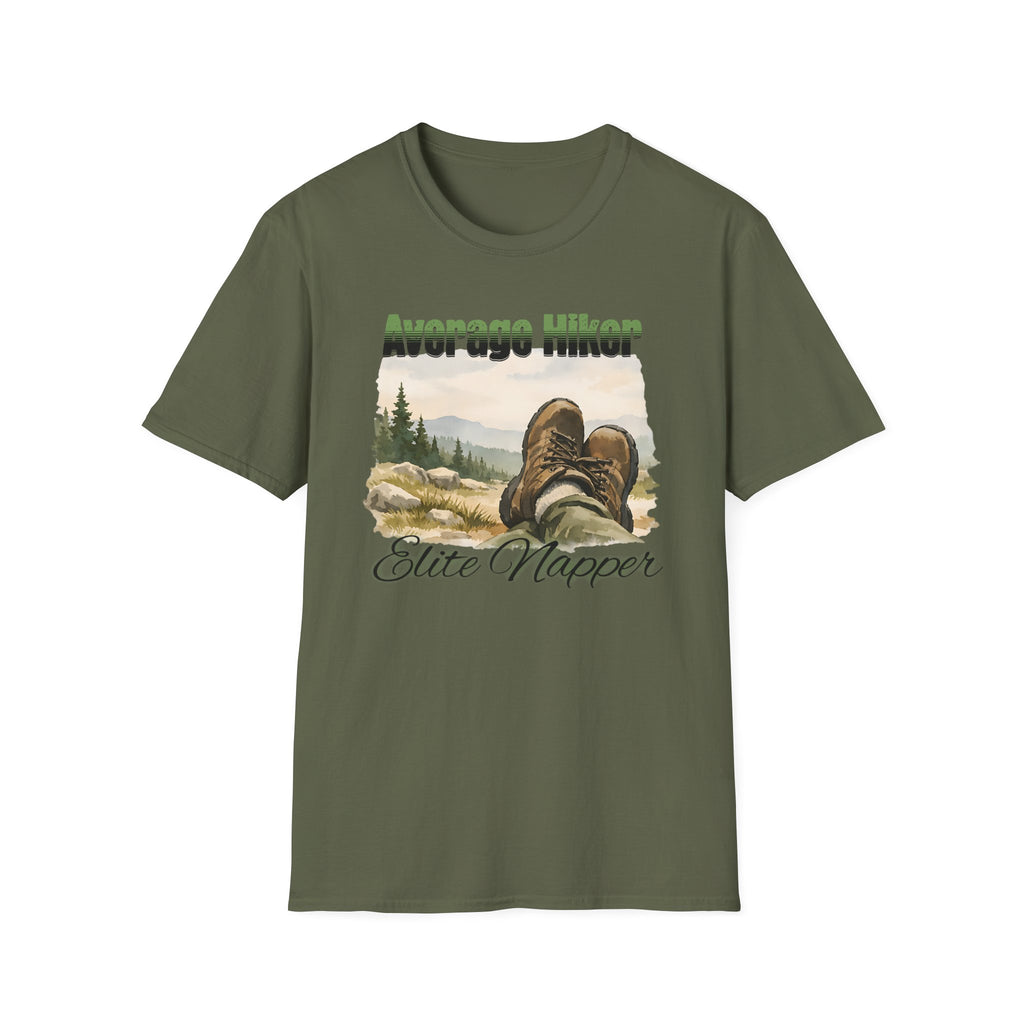 Average Hiker, Elite Napper T-Shirt