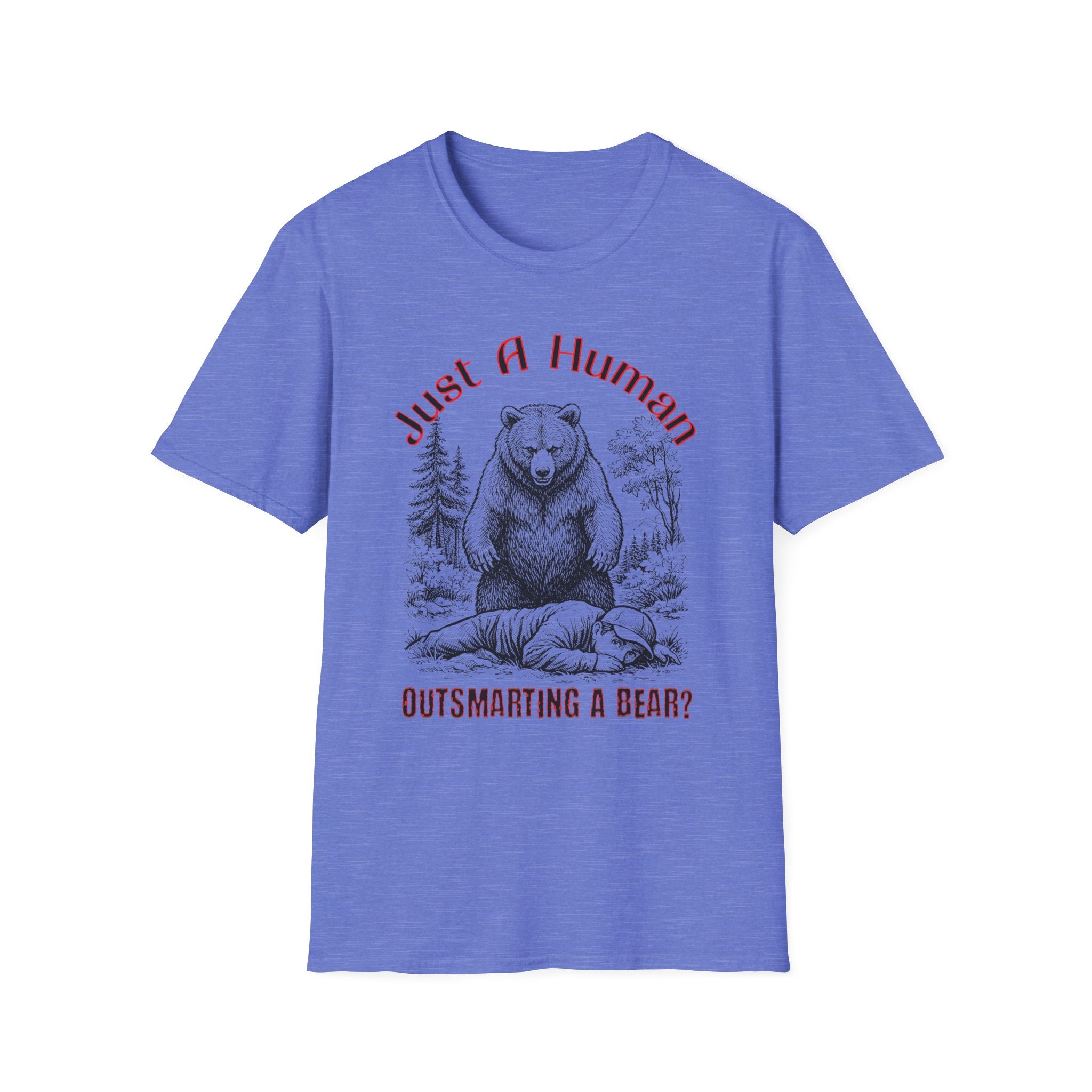 Human Outsmarting A Bear T-Shirt