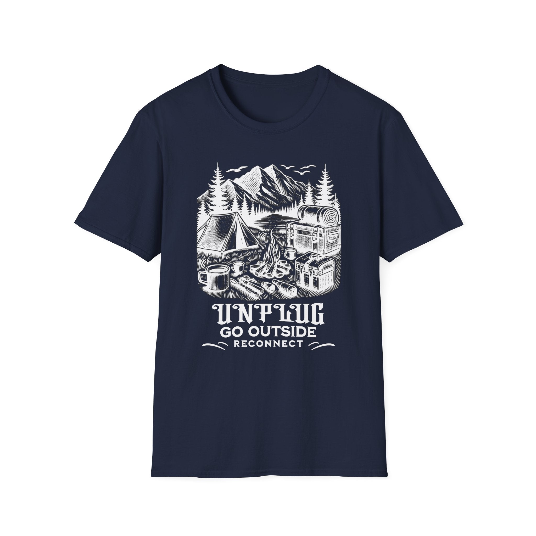 Unplug Go Outside Tee —T-Shirt