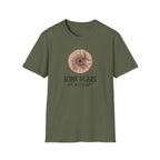 T-Shirt — 'Some Scars Are Necessary' Wood Ring Graphic