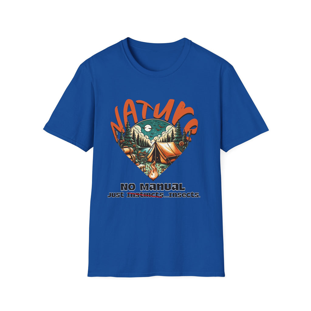 No Manual: Just Instincts  T-Shirt