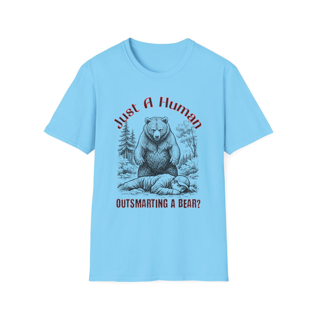 Human Outsmarting A Bear T-Shirt