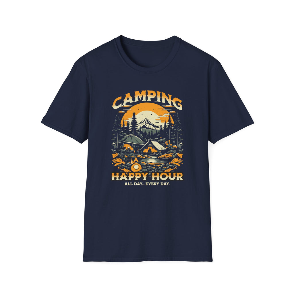 Camping Happy Hour T-Shirt