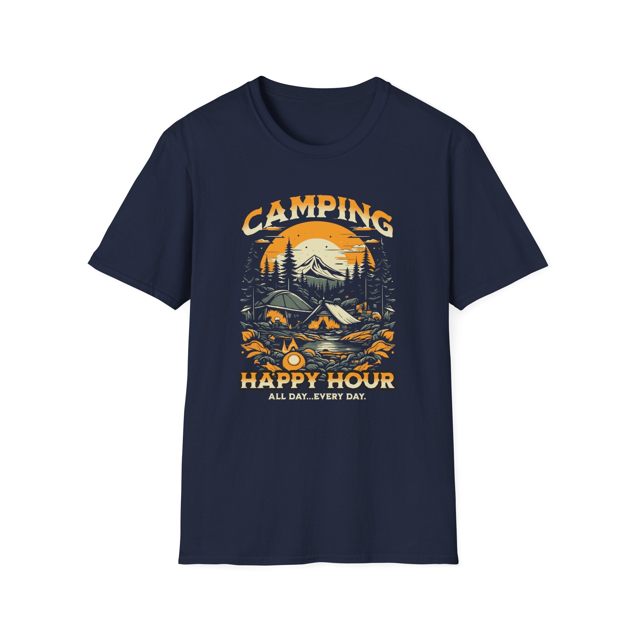 Camping Happy Hour T-Shirt