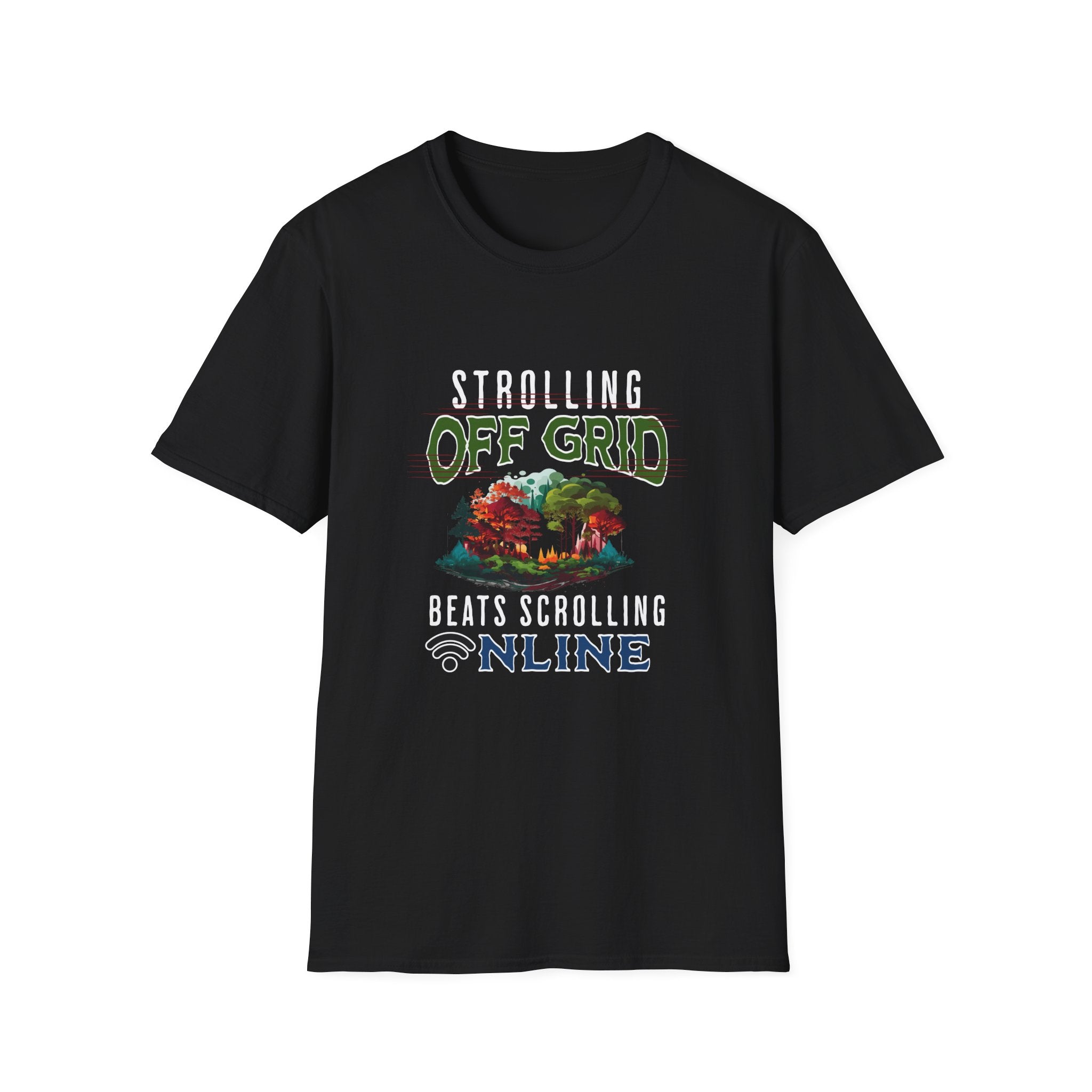 Strolling Off Grid  T-Shirt