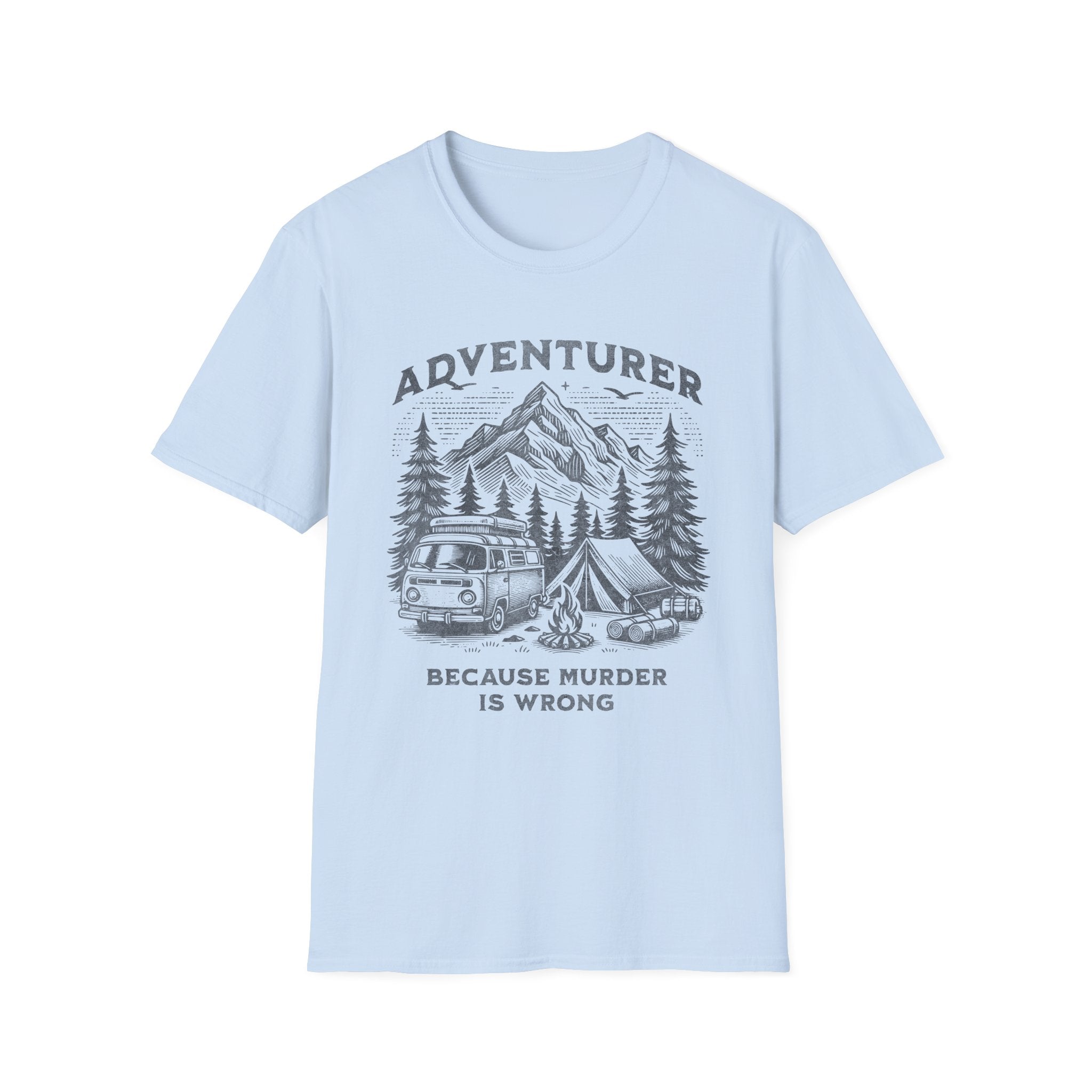 Adventurer: Because Murder Is Wrong T-Shirt