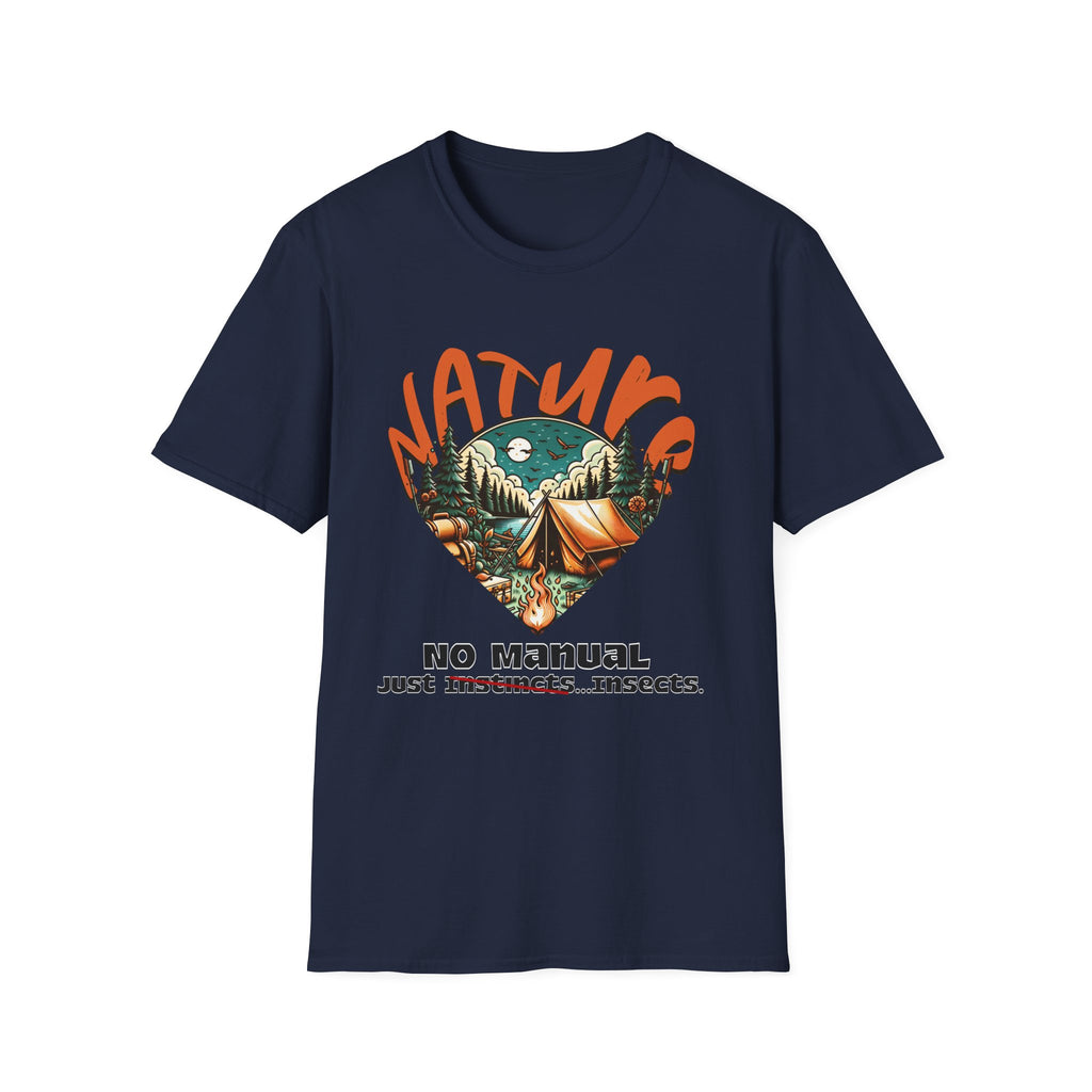 No Manual: Just Instincts  T-Shirt