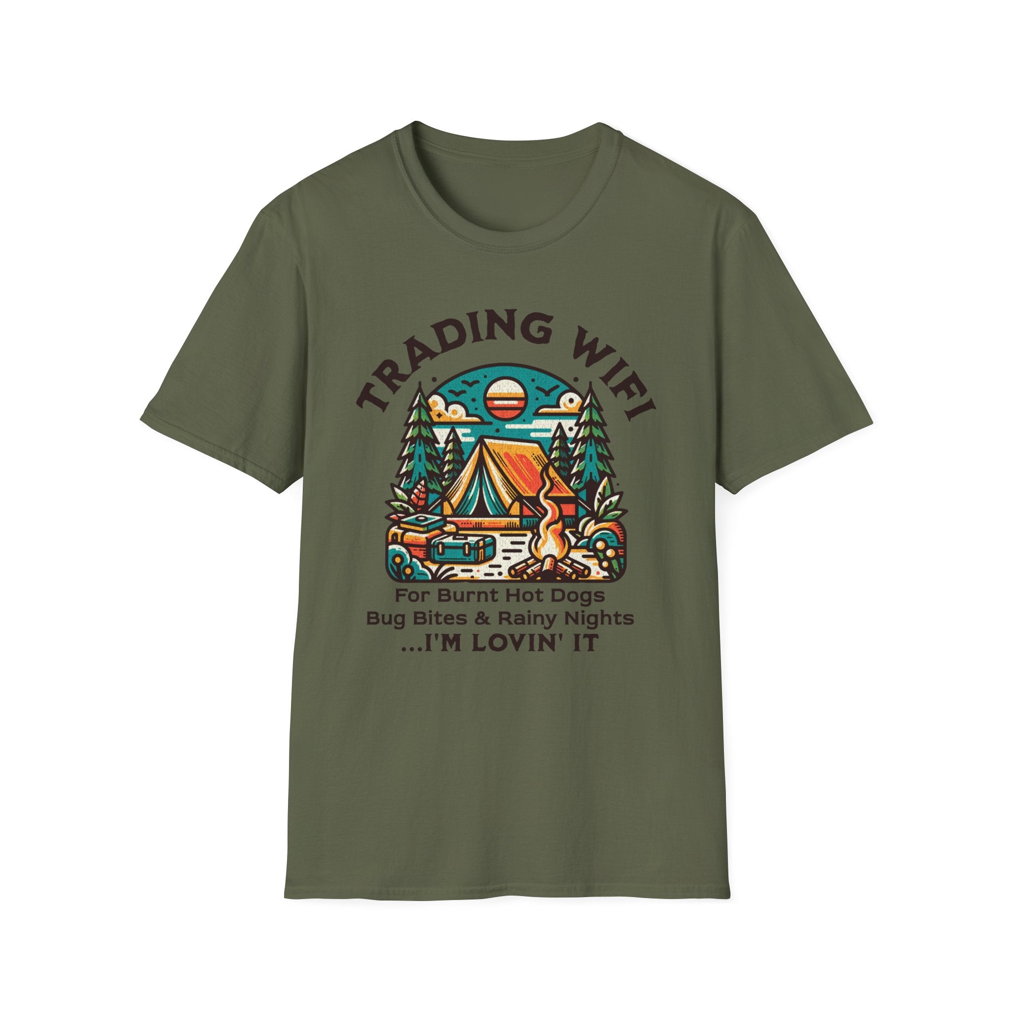 Trading Wifi for Burnt Hot Dogs T-Shirt