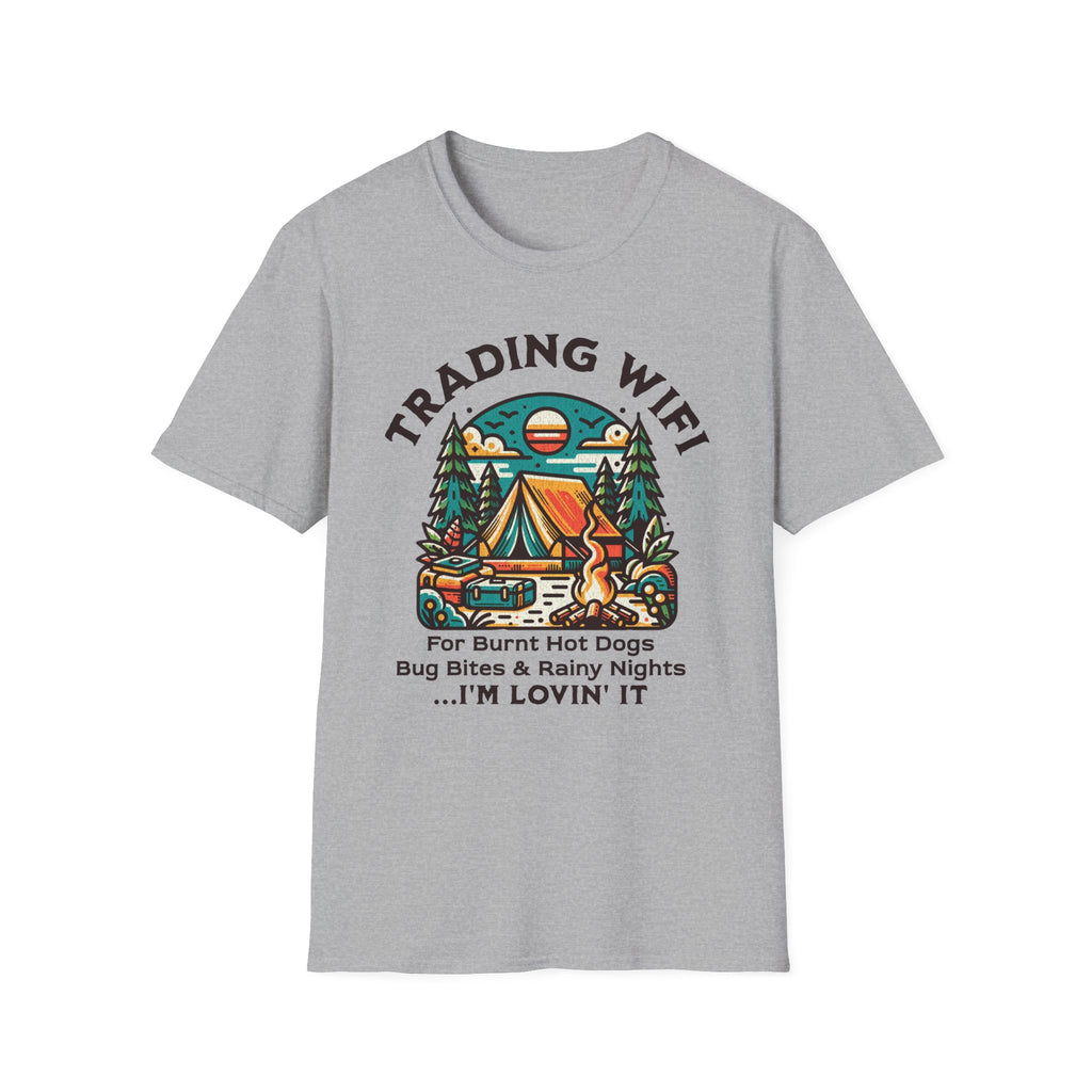 Trading Wifi for Burnt Hot Dogs T-Shirt