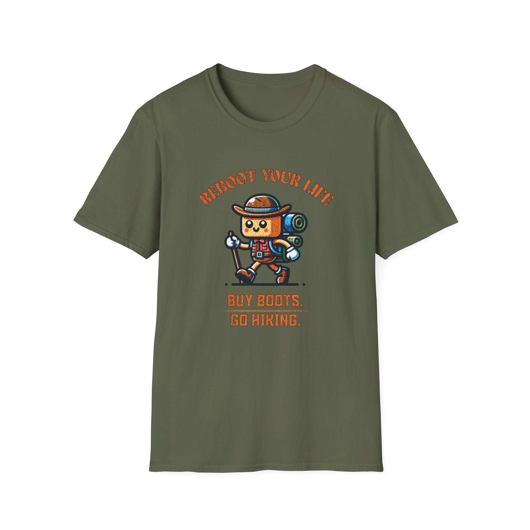 Reboot Your Life: Buy Boots  T Shirt