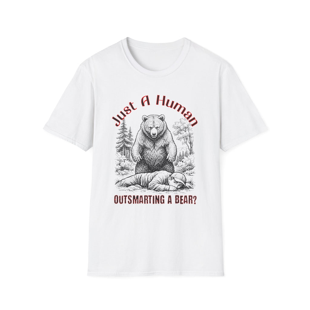 Human Outsmarting A Bear T-Shirt