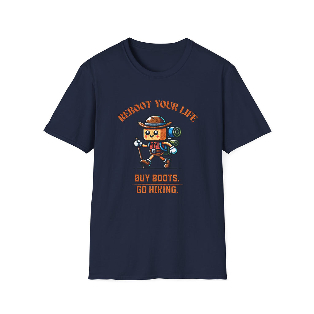 Reboot Your Life: Buy Boots  T Shirt