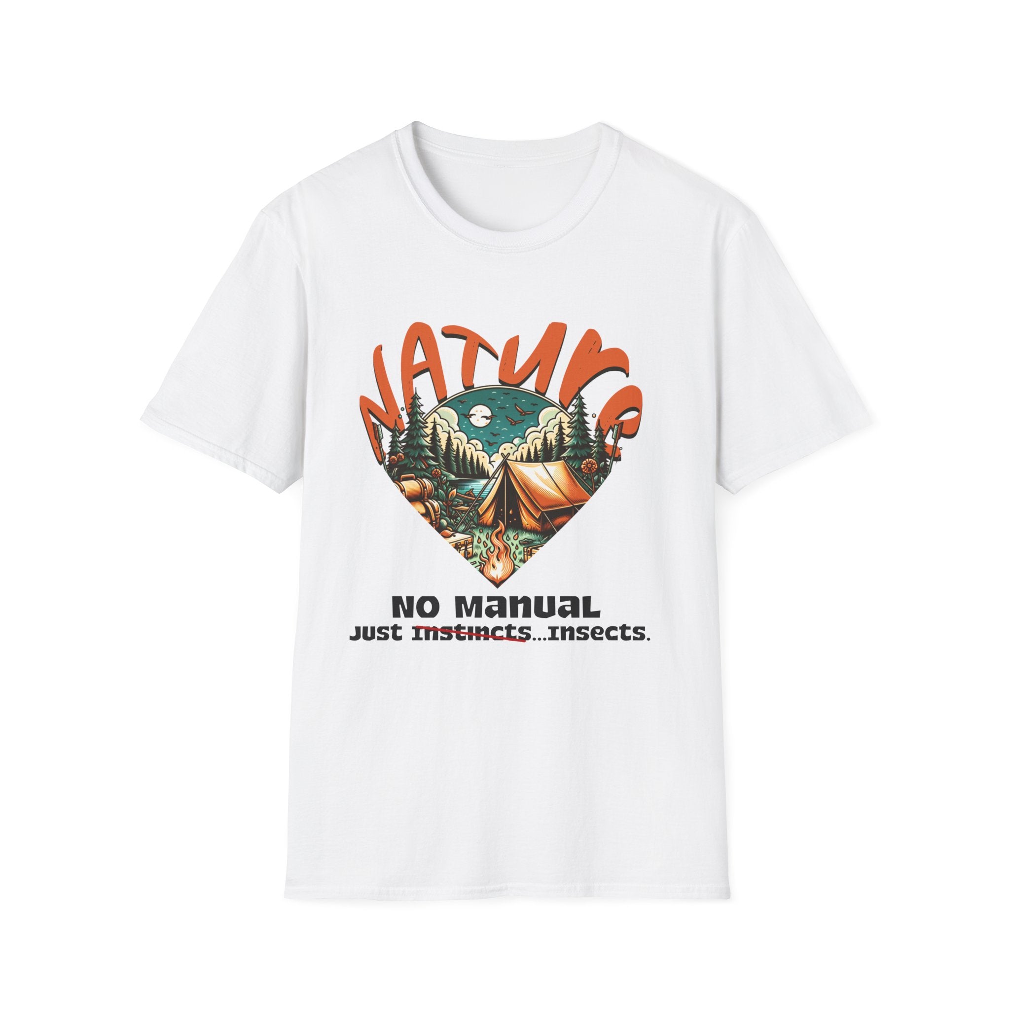 No Manual: Just Instincts  T-Shirt