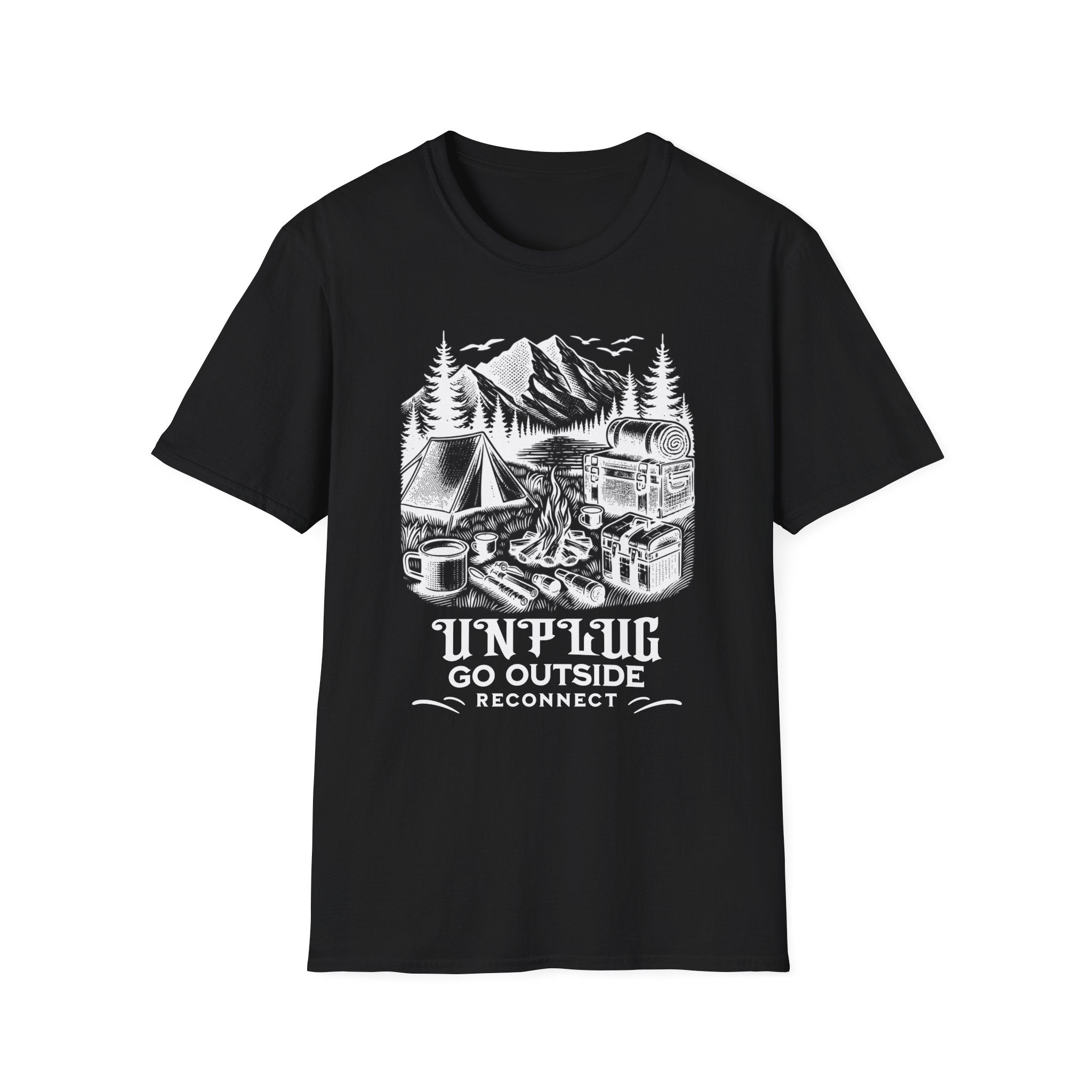 Unplug Go Outside Tee —T-Shirt