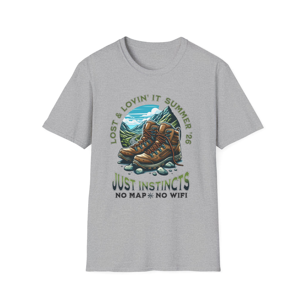 Just Instincts: No Map No WiFi  T Shirt
