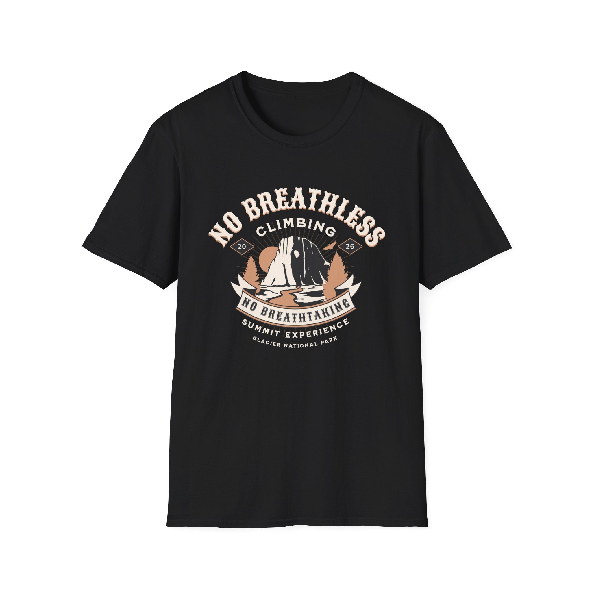 No Breathless Climbing  T-Shirt