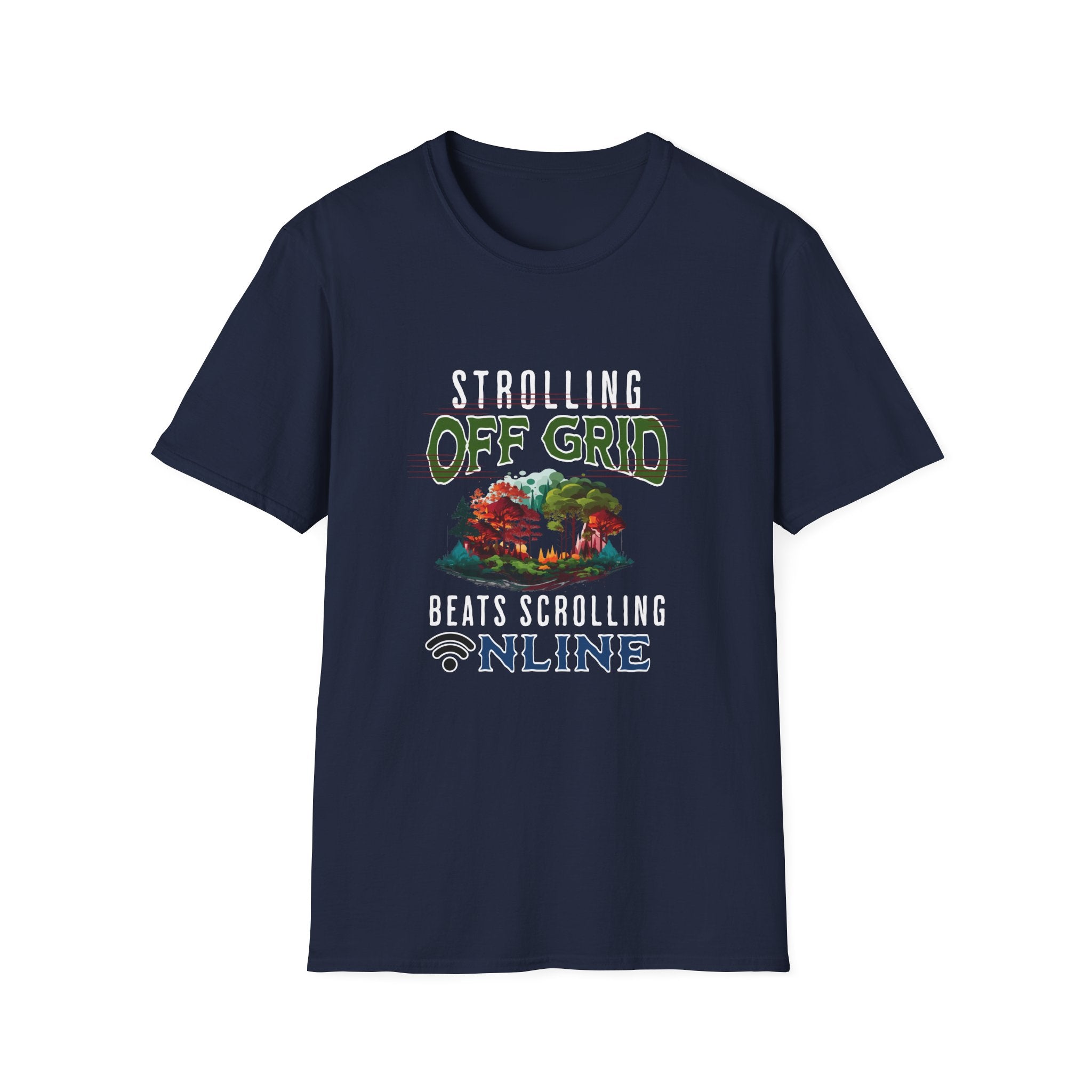 Strolling Off Grid  T-Shirt