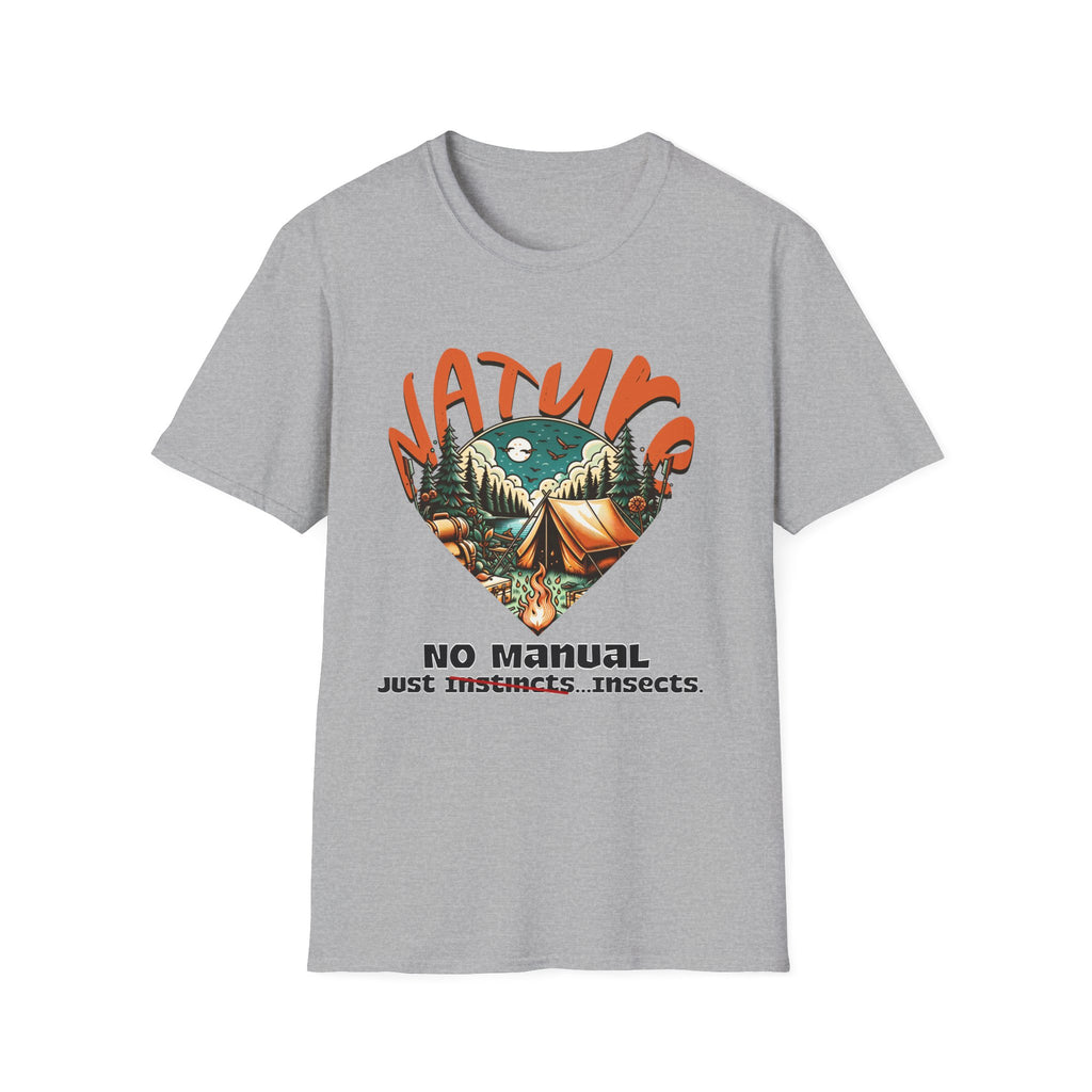 No Manual: Just Instincts  T-Shirt