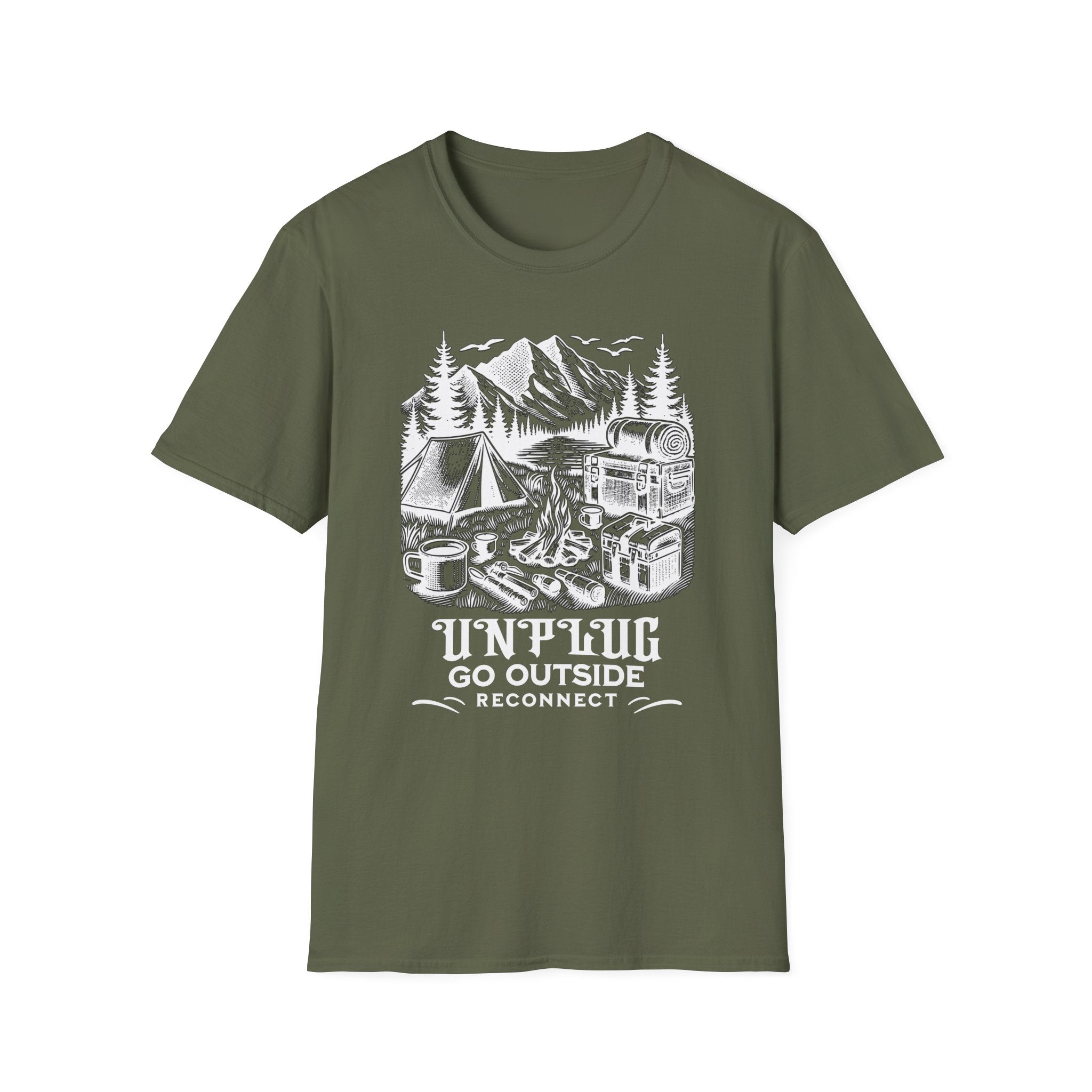 Unplug Go Outside Tee —T-Shirt