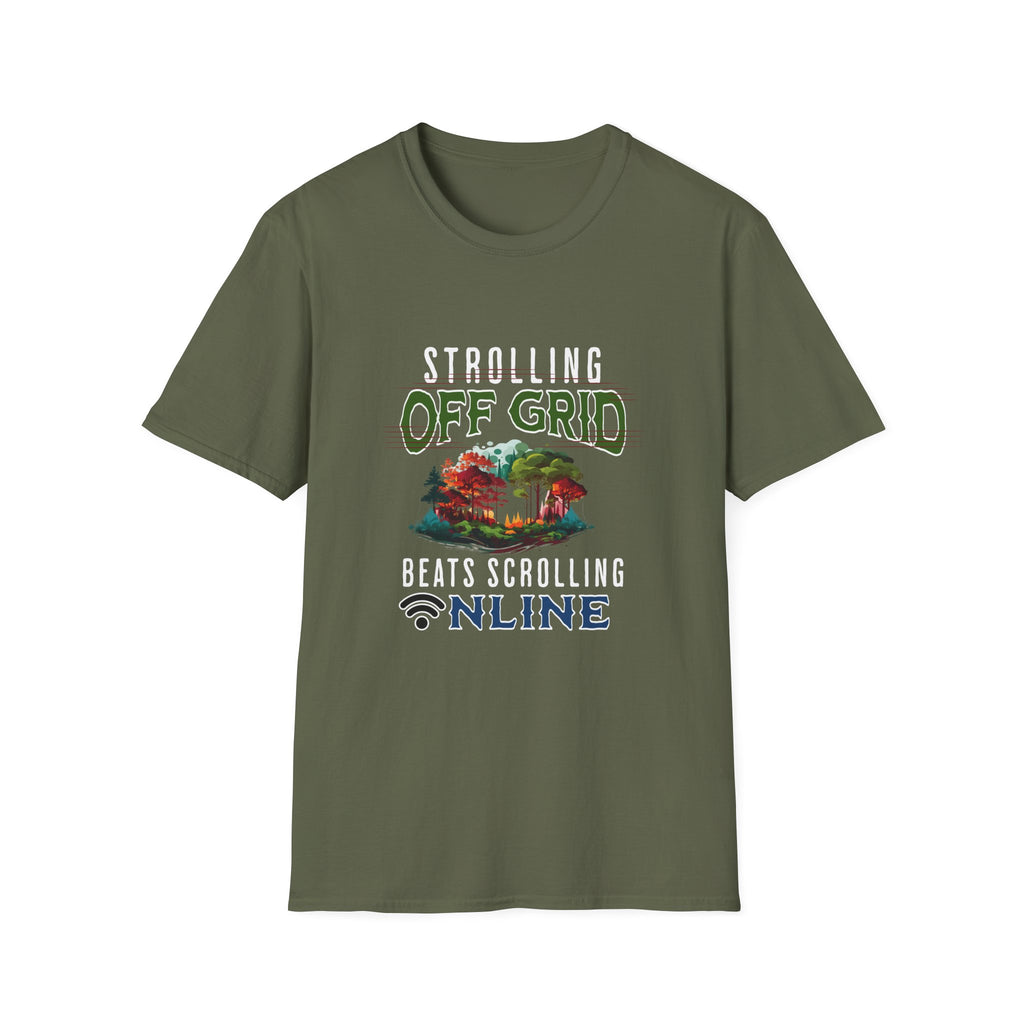 Strolling Off Grid  T-Shirt