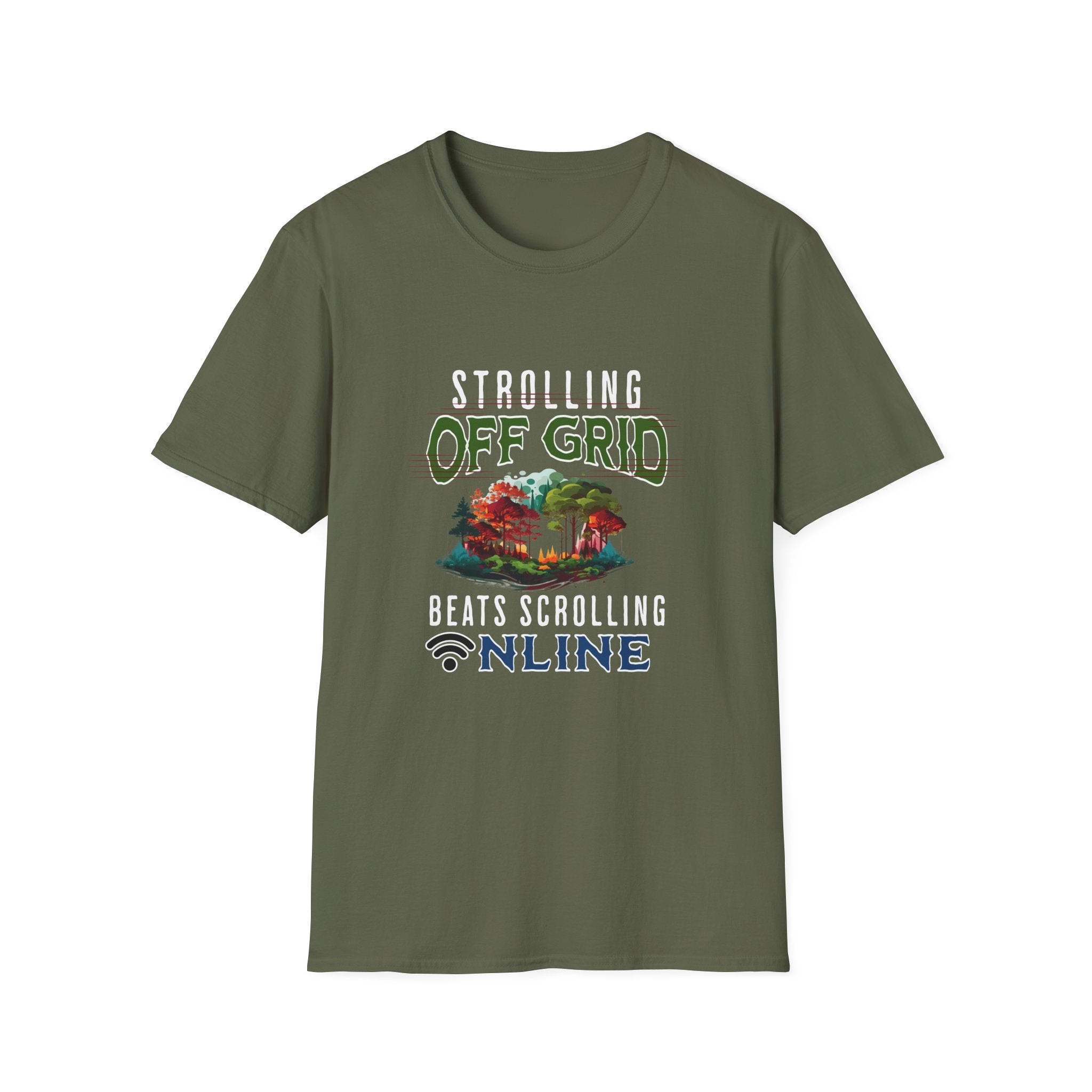 Strolling Off Grid  T-Shirt