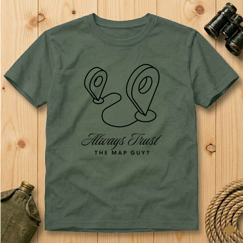 Always Trust the Map Guy?  T-Shirt
