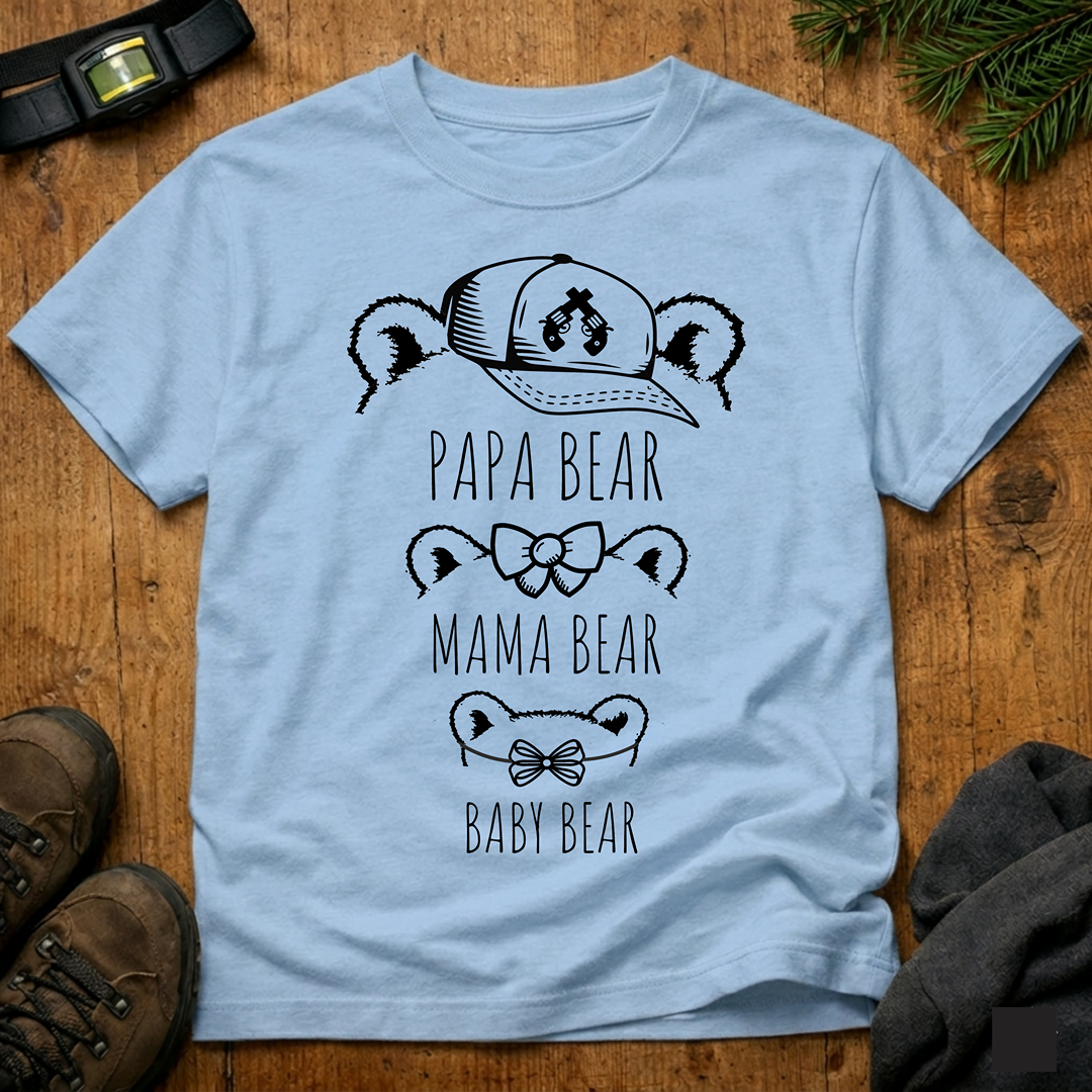 Bear Family Trio T-Shirt