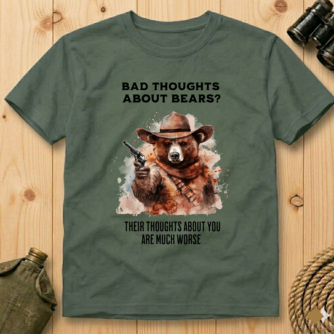 Bad Thoughts About Bears?  T-Shirt