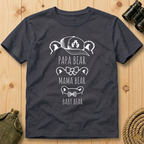 BEAR FAMILY ( WTH on BLK) T-Shirt