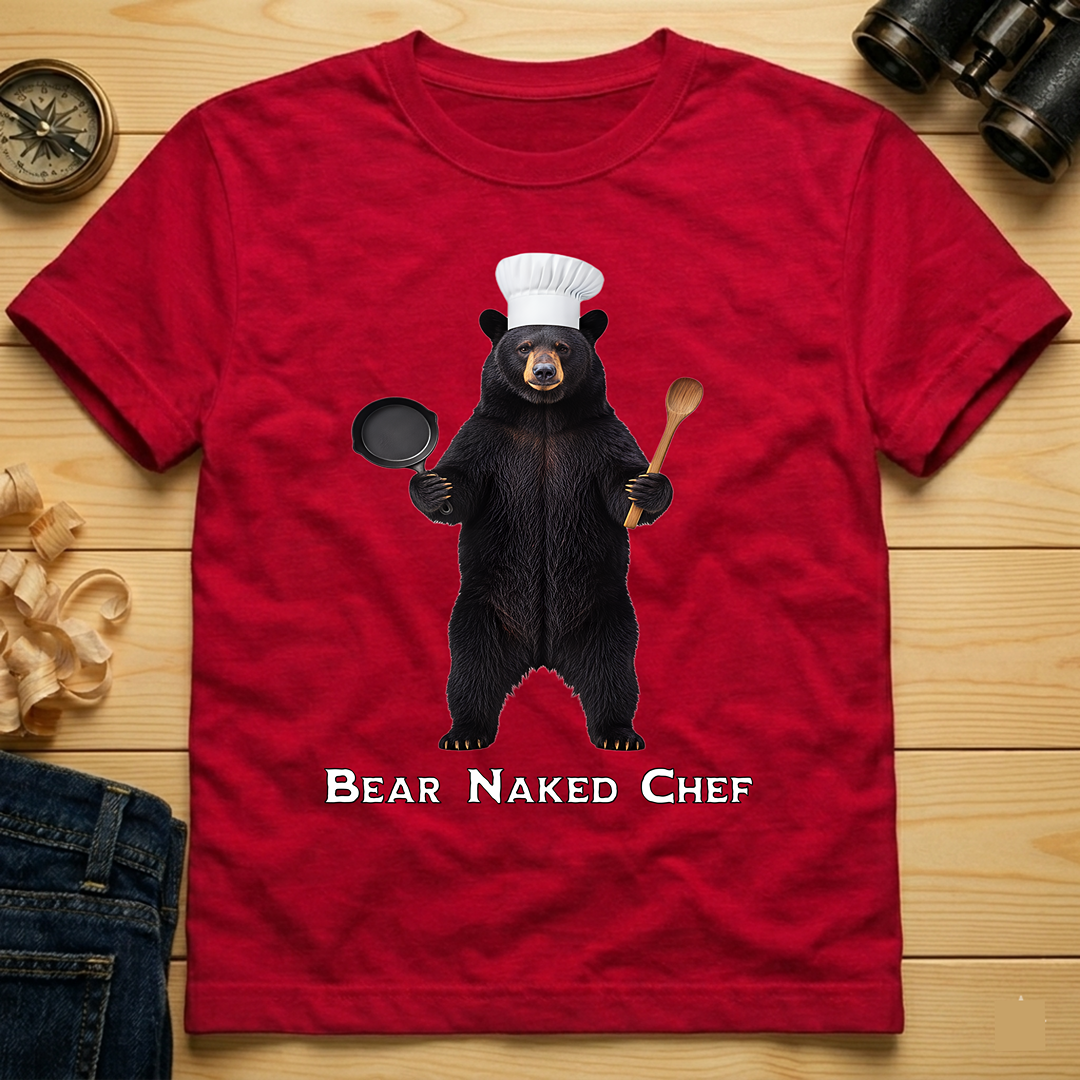 Bear Naked Chef  T-Shirt