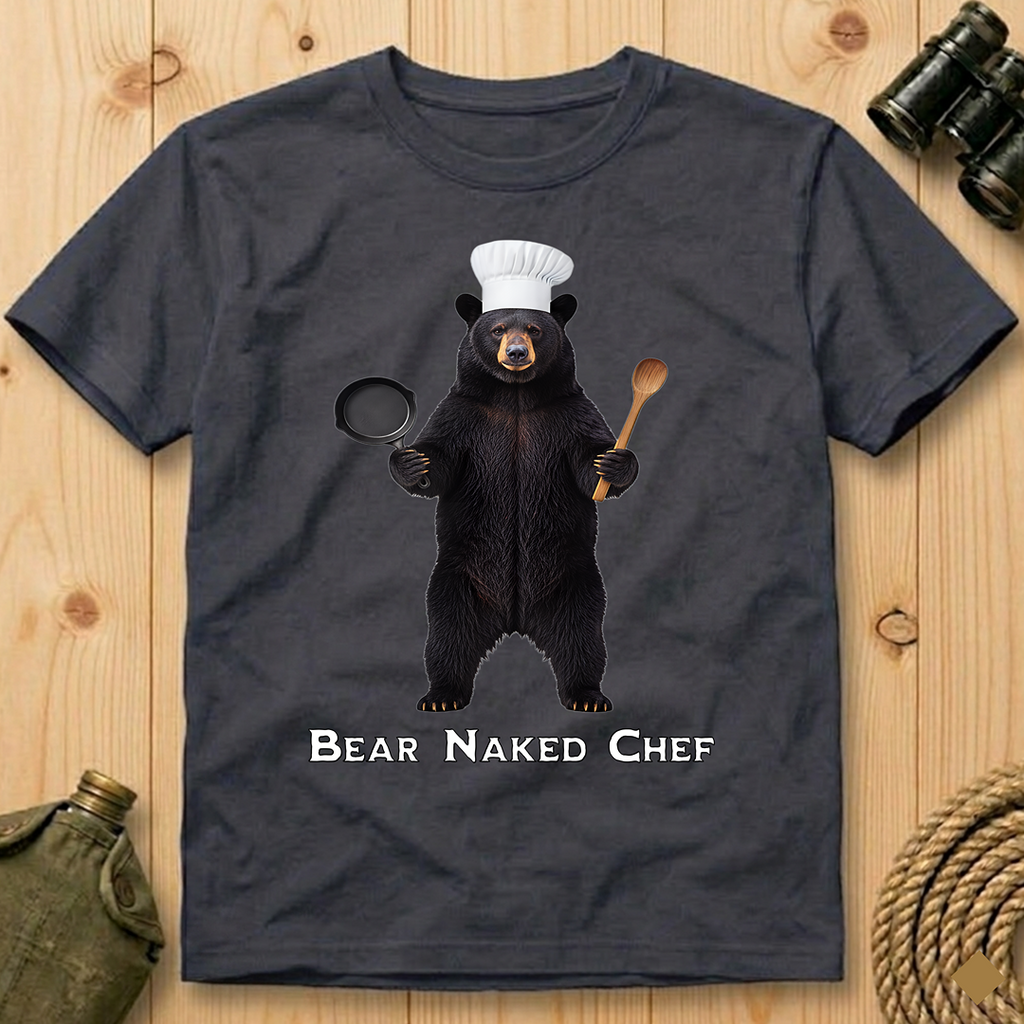 Bear Naked Chef  T-Shirt