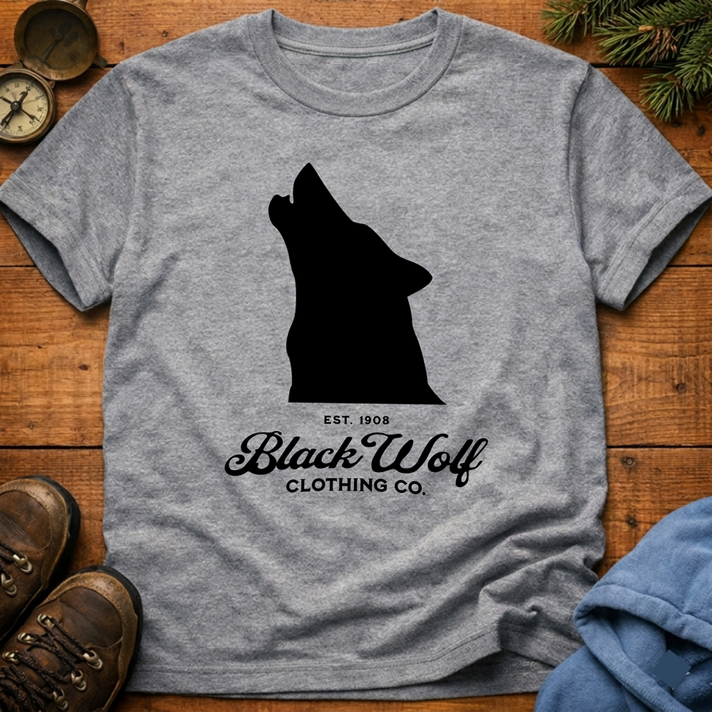 Black Wolf Clothing  T-Shirt