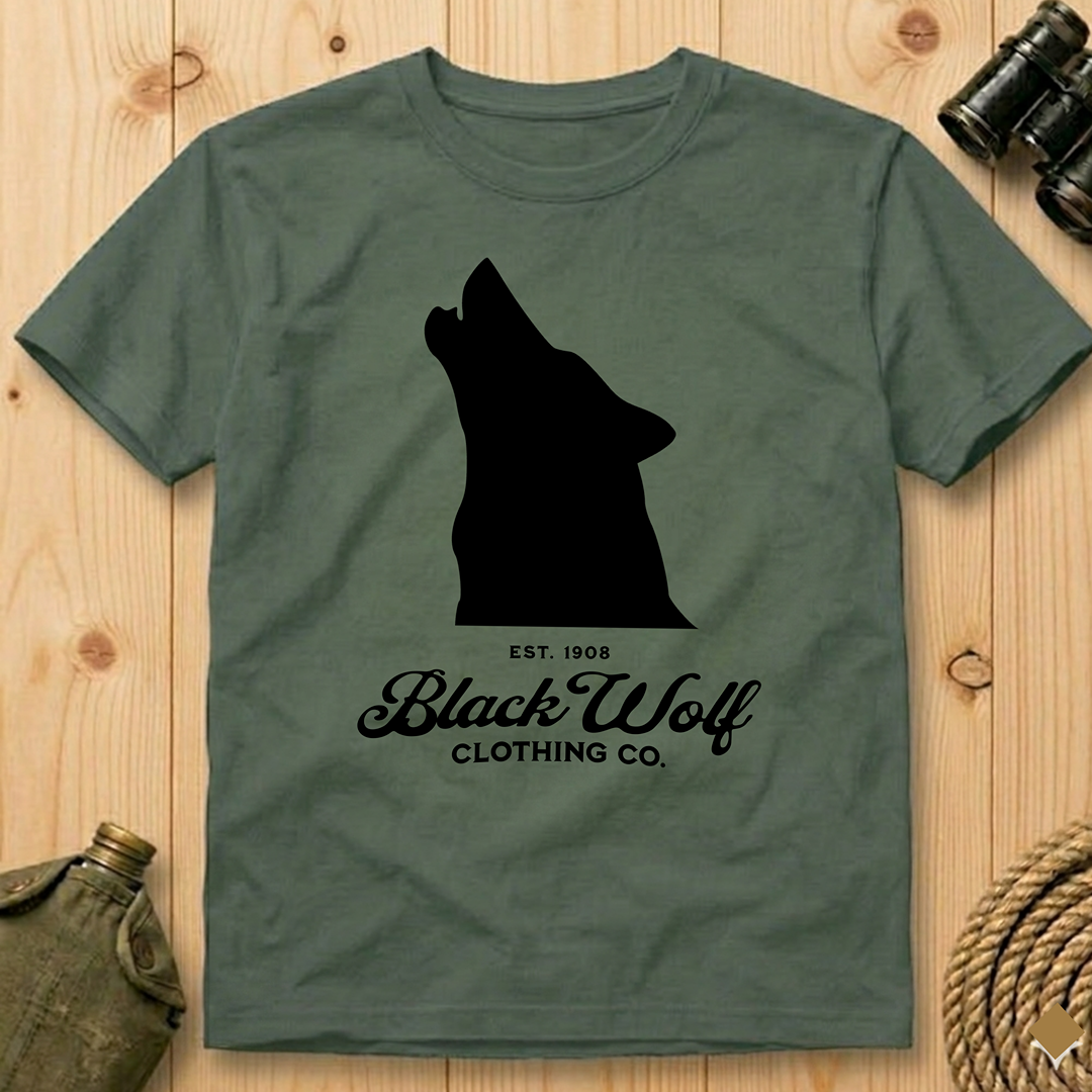 Black Wolf Clothing  T-Shirt