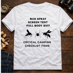 Bug Spray, Screen Tent, Full Body Suit  T-Shirt