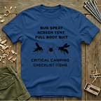 Bug Spray, Screen Tent, Full Body Suit  T-Shirt