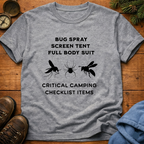 Bug Spray, Screen Tent, Full Body Suit  T-Shirt