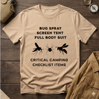 Bug Spray, Screen Tent, Full Body Suit  T-Shirt
