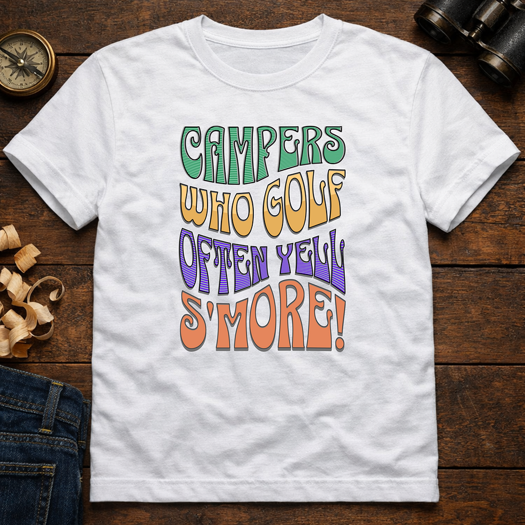 Campers Who Golf T-Shirt